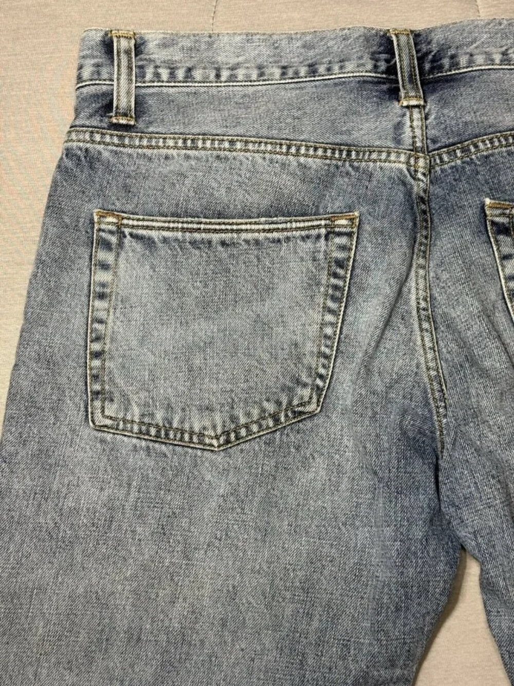 VTG Carhartt WIP Klondike Pant Men’s Blue Denim Jeans Size 32x32
